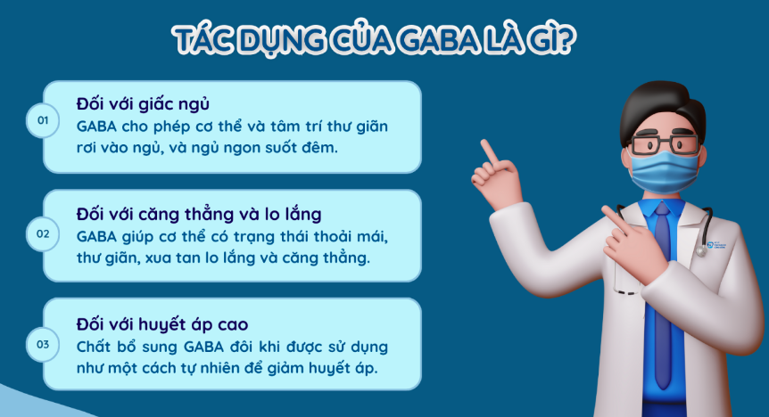 Các lợi ích của thành phần GABA