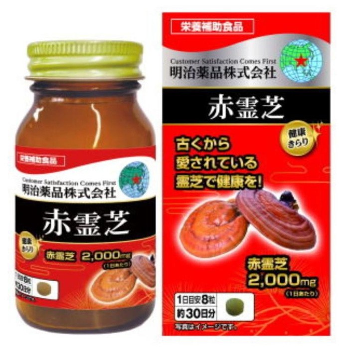 β-Glucan trong Nấm Linh chi đỏ - sản phẩm Viên uống Red Reishi Mushroom (Ganoderma Lucidum) của Meiji Pharma